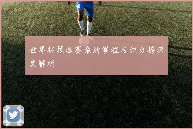 世界杯预选赛最新赛程与积分榜深度解析