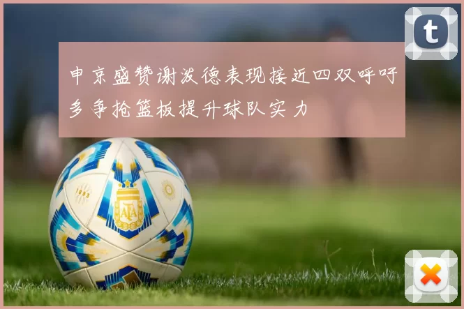 申京盛赞谢泼德表现接近四双呼吁多争抢篮板提升球队实力