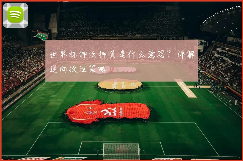 世界杯押注押负是什么意思？详解逆向投注策略